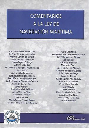 COMENTARIOS A LA LEY DE NAVEGACION MARITIMA