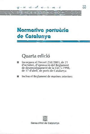 NORMATIVA PORTUARIA DE CATALUNYA