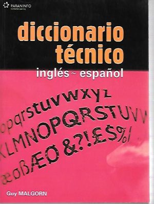 DICCIONARIO TECNICO. INGLES-ESPAÑOL