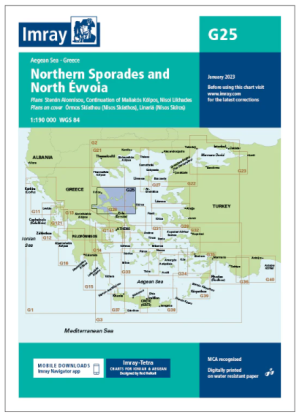 Carta Imray G25 Northern sporades & north Evvoia