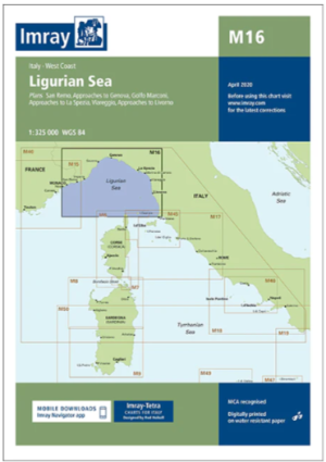 Carta Imray M16 Ligurian Sea