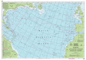 CARTA IMRAY 100 NORTH ATLANTIC OCEAN PASSAGE CHART - Imagen 2