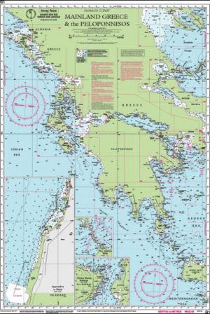 CARTA IMRAY G1 GREECE & PELOPONNISOS - Imagen 2