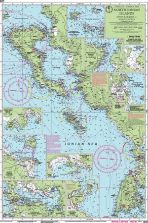 CARTA IMRAY G11 NORTH IONIAN - Imagen 2