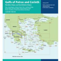CARTA IMRAY G13 GULFS OF PATRAS AND CORINTH