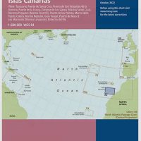 Carta Imray E2 Islas Canarias