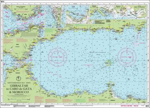 Carta Imray M11 Gibraltar to cabo de gata and Morocco - Imagen 2