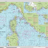 CARTA IMRAY M40 LIGURIAN AND TYRRHENIAN SEAS - Imagen 2