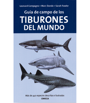 guía de campo de los tiburones del mundo