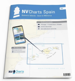 Nv charts Spain ES2 balearic islands ibiza to menorca
