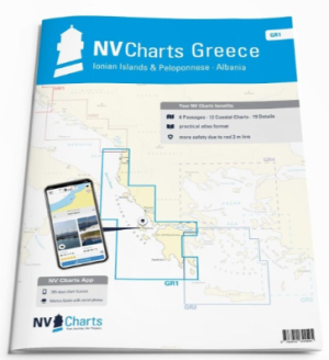 Nv Charts Greece GR1 Ionian Islands & Peloponnese. Albania