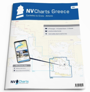 Nv Charts Greece GR2 Cyclades to Crete. Athens