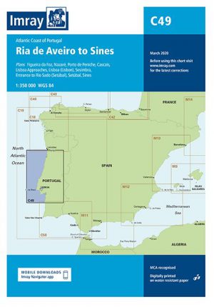 CARTA IMRAY C49 RIA DE AVEIRO TO SINES