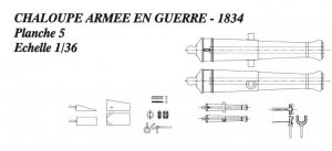MONOGRAPHIE DE LA CHALOUPE ARMEE EN GUERRE 1834 - Imagen 2