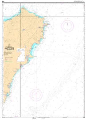 CARTA 424 DE PORTO COLOM A CABO FERRUTZ