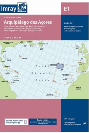CARTA IMRAY E1 AQUIPELAGO DOS AÇORES