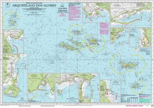 Carta Imray E1 Arquipélago dos Açores - Imagen 2
