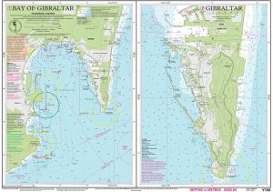CARTA IMRAY Y100 GIBRALTAR BAY AND HARBOUR - Imagen 2