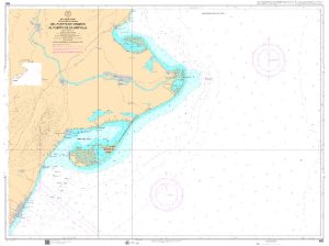 CARTA 485 DEL PUERTO DE VINAROS AL PUERTO DE LA AMPOLLA