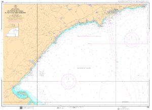 CARTA 486 DEL PUERTO DEL FANGAL AL PUERTO DE TORREDEMBARRA