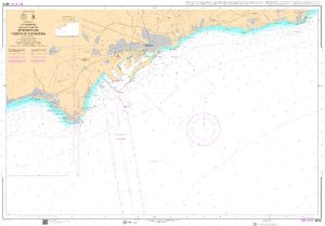 CARTA 487A INT 3179 APROCHES DEL PUERTO DE TARRAGONA