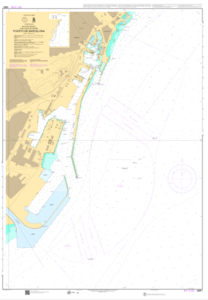 Carta 4891 Puerto de Barcelona