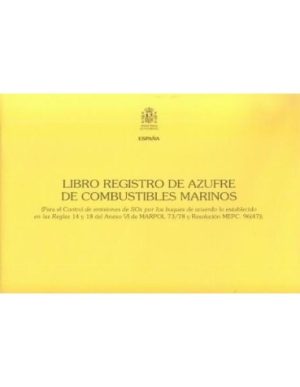 libro registro de azufre de combustibles marinos