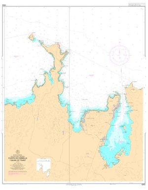 Carta Ihm 4262 Puerto de Fornells y Bahía de Tirant