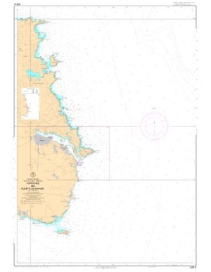 Carta Ihm 426A Aproches del puerto de Mahón