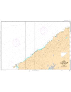 Carta Ihm 427 de la cala de la Calobra a la Isla Dragonera