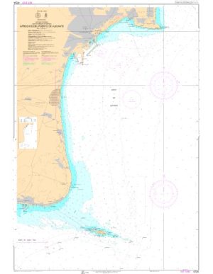 Carta Ihm 472A (INT 3167) Aproches del Puerto de Alicante