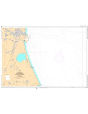 Carta Ihm 476 Del Cabo Cullera al Puerto de Valencia