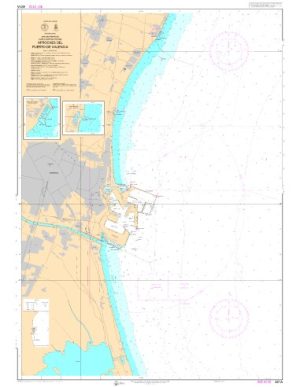 Carta Ihm 481A (INT 3172) Aproches del Puerto de Valencia