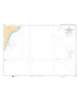 Carta Ihm 483 Del Río Mijares al Cabo de Oropesa con las Islas Columbretes