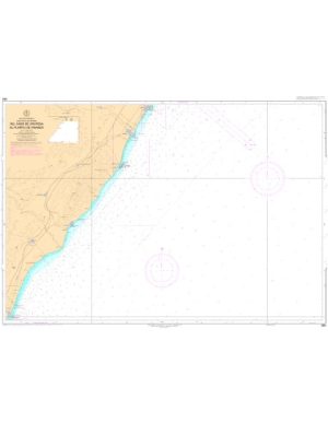 Carta Ihm 484 - Del Cabo de Oropesa al Puerto de Vinaroz