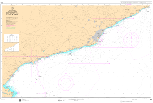 Carta Ihm 48C de cabo Tortosa a cabo Tossa