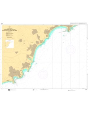 Carta Ihm 4923 Puertos de Sant Feliu de Guíxols, Platja d'Aro y Palamós