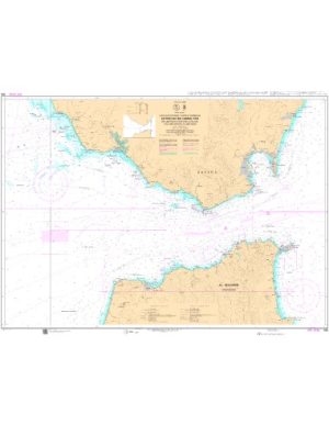 Carta Ihm 105 Estrecho de Gibraltar. De Cabo Roche a Punta de la Chullera y de Cabo Espartel a Cabo Negro
