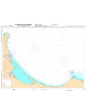 Carta Ihm 434 De Ras Tleta Madari (Cabo Tres Forcas) a Río Muluya e Islas Chafarinas