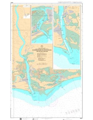 Carta Ihm 440A Desembocadura del Río Guadiana y Ría de Isla Cristina