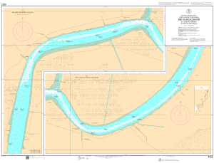 Carta Ihm 4422 Río Guadalquivir. Del Caño de Enríquez al Caño de San Carlos