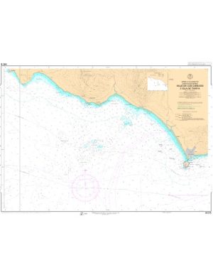 Carta Ihm 445B Bajo de los Cabezos e Isla de Tarifa