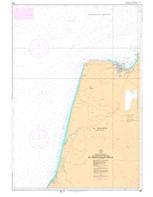Carta Ihm 446 De la Bahía de Tánger a Asilah (Arcila)